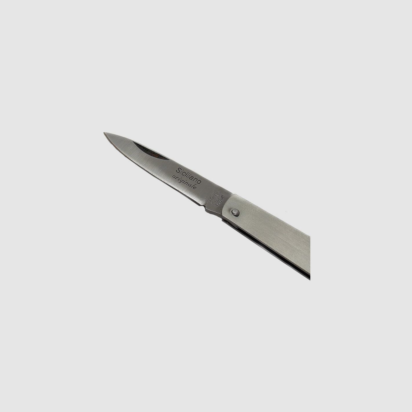 Sizilianisches Messer 15 cm Griff Edelstahl, Bild 3 von 4