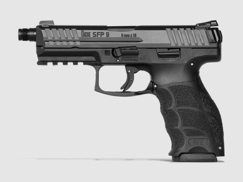 HK SFP9SD-SF Tactical, 9mm Luger Schwarz | Heckler & Koch