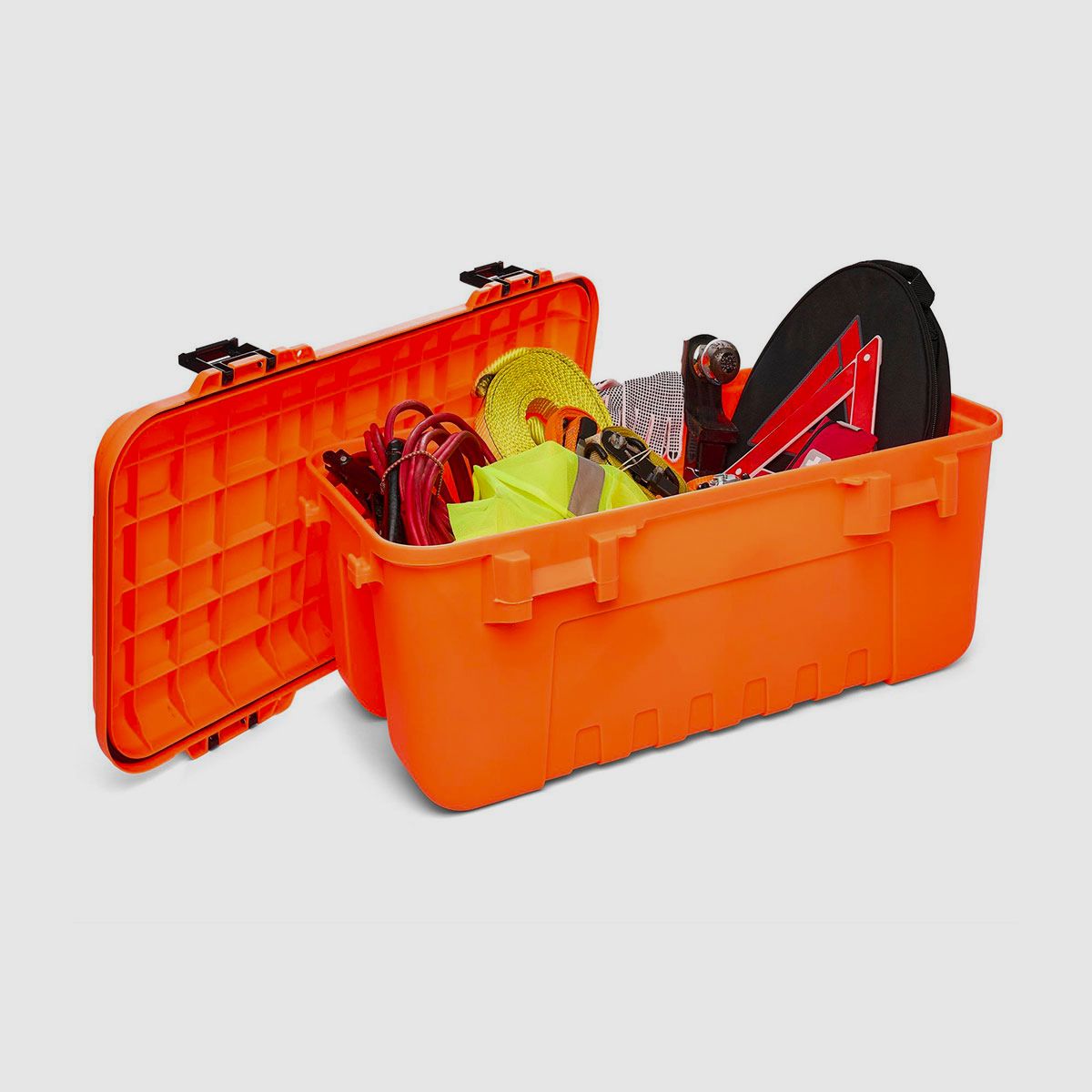BAULE – PLANO – SPORTSMAN’S TRUNK | LARGE | 27 GAL | 102L | ORANGE FLUO, image 4 of 4