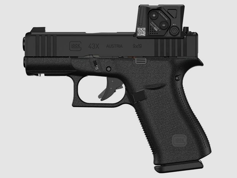 GLOCK 43X FS Slimline A-CUT COMBO mit Aimpoint COA