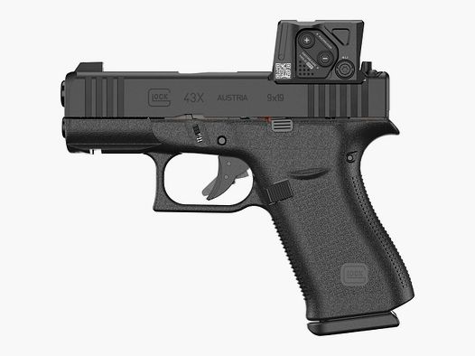 Pistolet Glock 43X A-CUT Combo 9 mm Luger