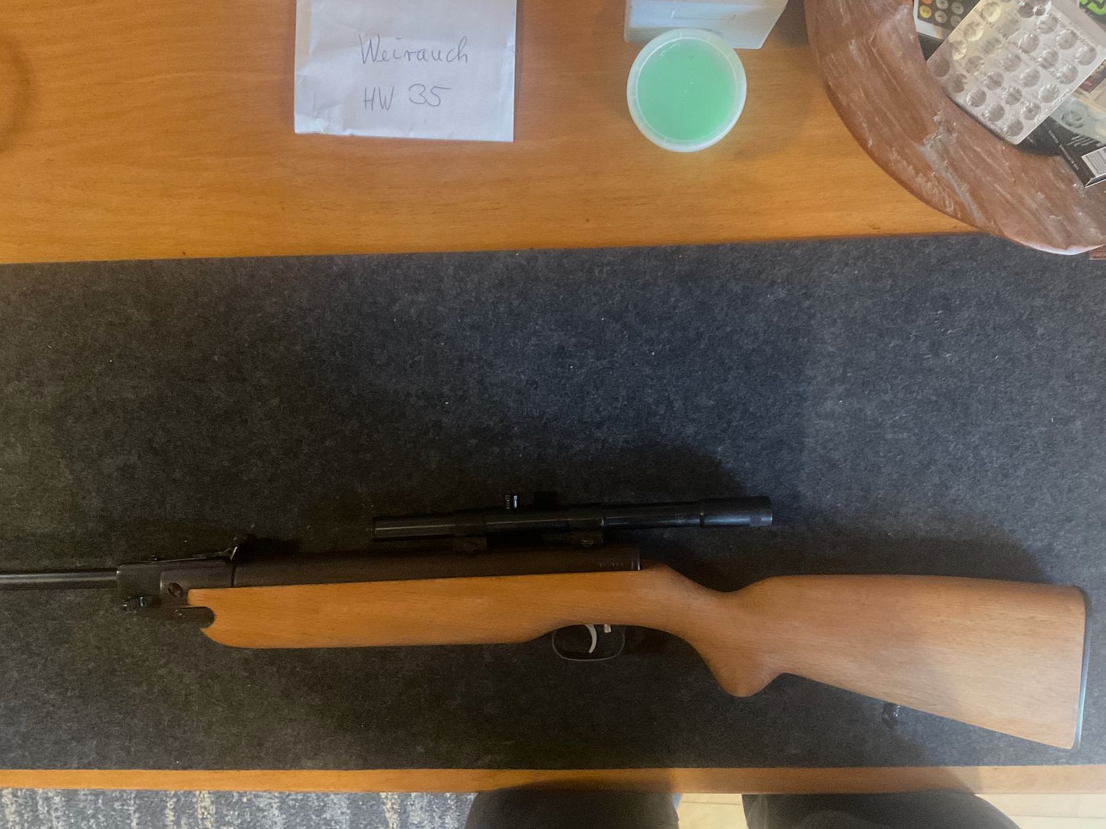 HW 35 ohne F Bj. 1963 mit Bestätigung von Weihrauch