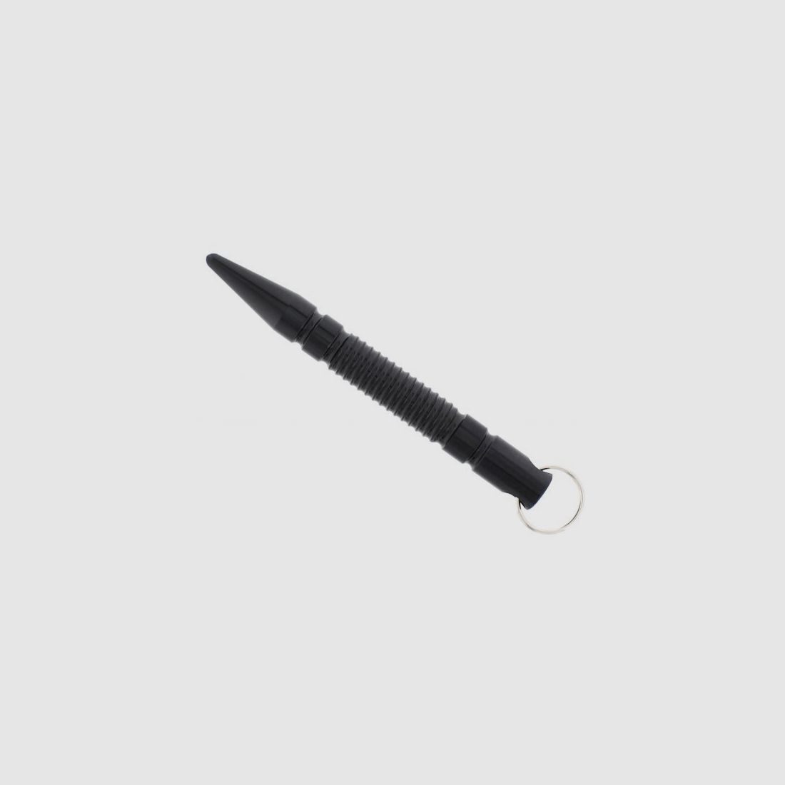 Self Defense Kubotan mit Schlüsselring - Schwarz