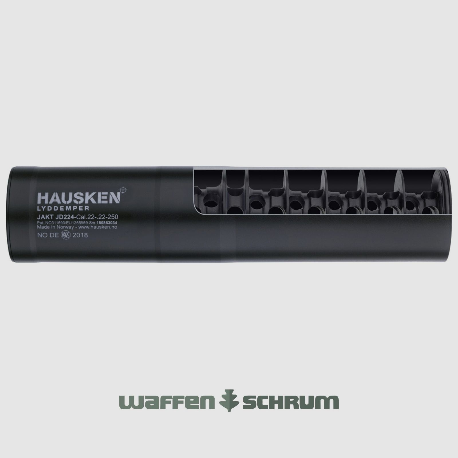 Hausken JD224 MK II L224mm - 31 a 35dB