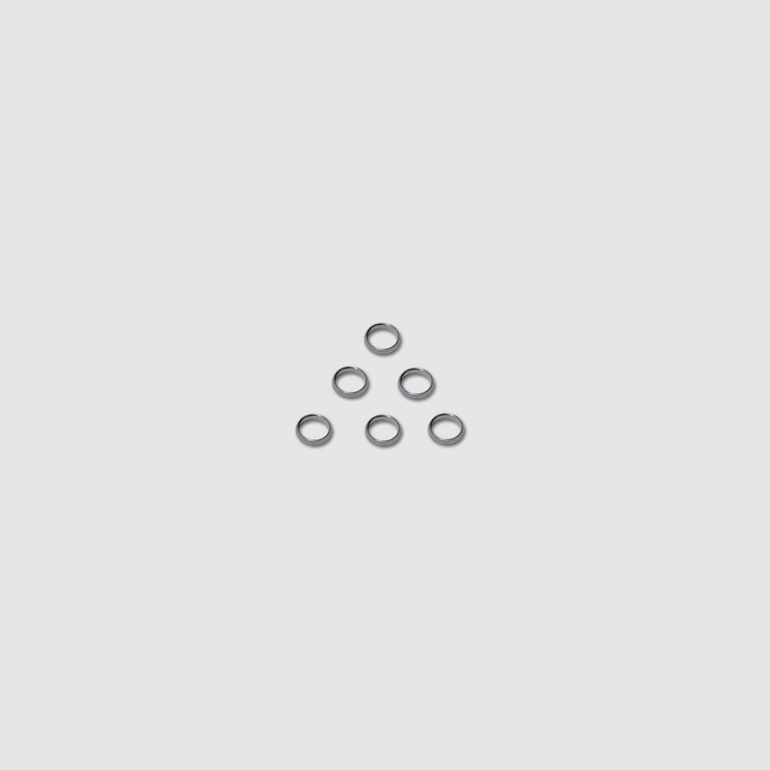 Harrows-Darts-Technology Supergrip Spare Rings silver Dart & Zubehör