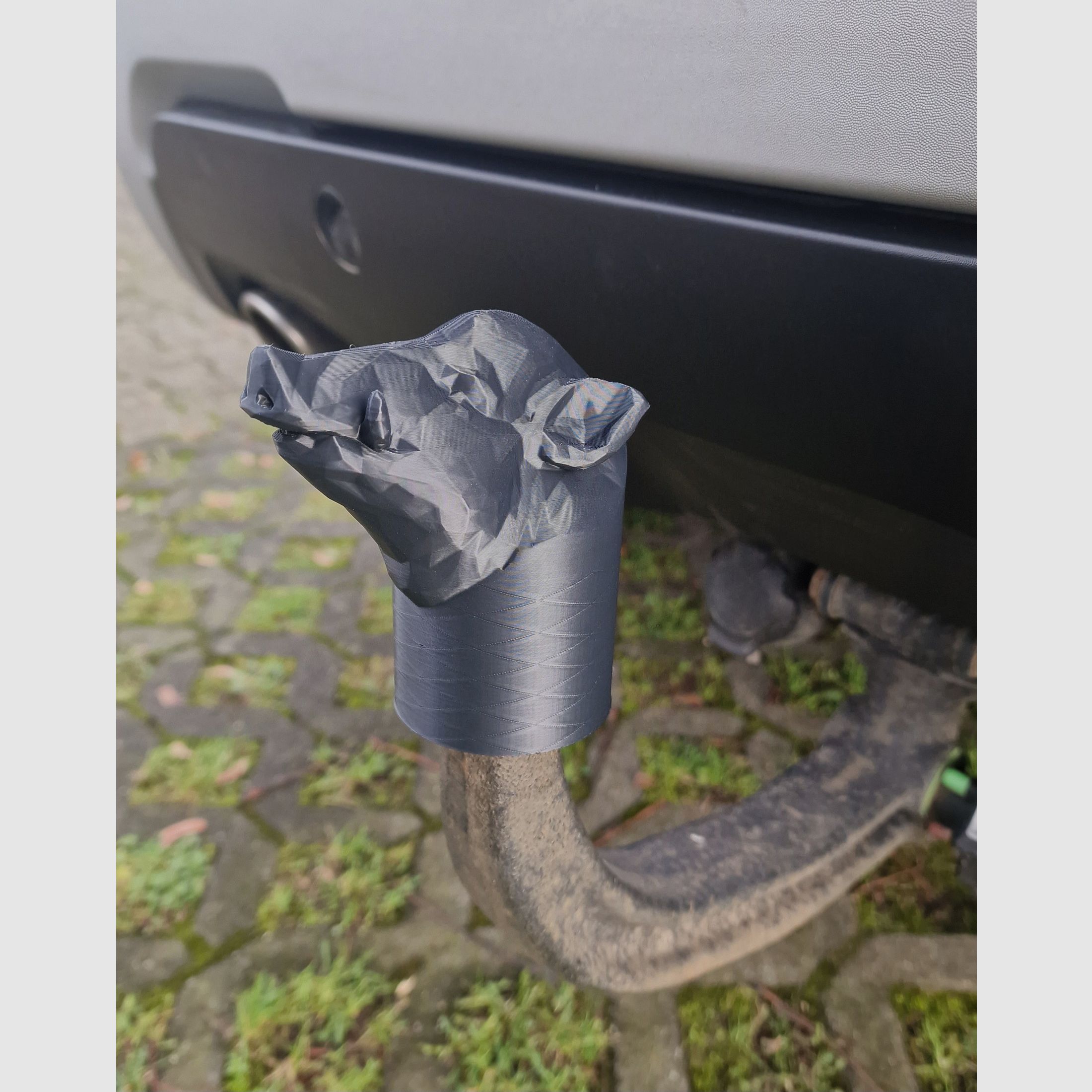 Abdeckkappe für die Anhängerkupplung - Keiler