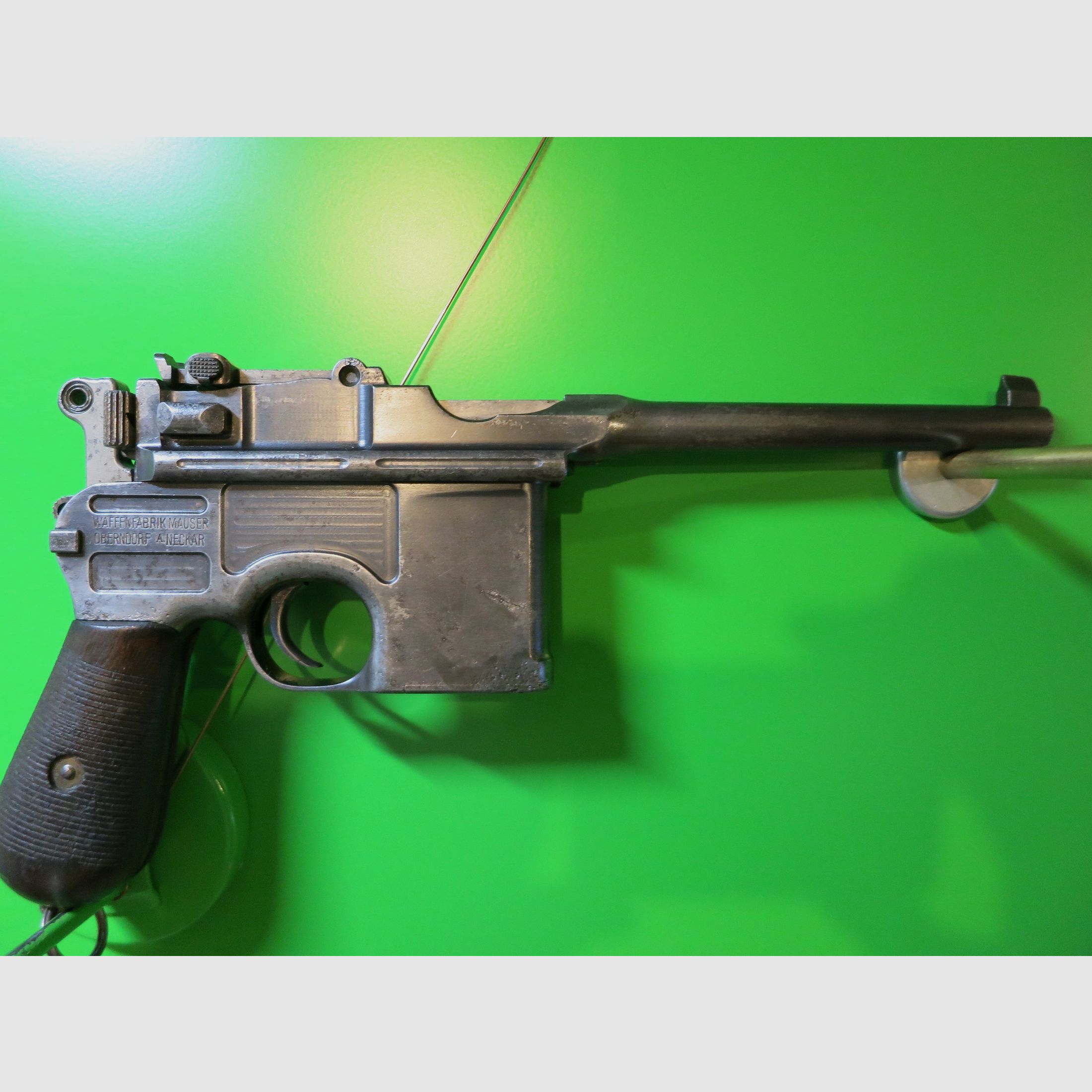 Mauser C96, Broomhandl, Mauser Oberndorf, Kal. 7,63 Mauser, nummerngleich   #26-