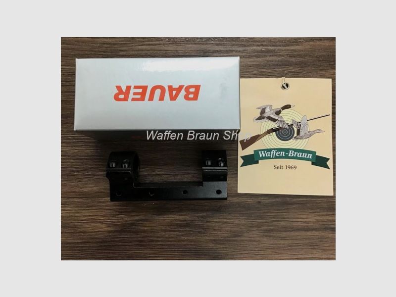 Bauer HJB Blockmontage 25,4mm Dm., hoch, f. 11mm Schiene