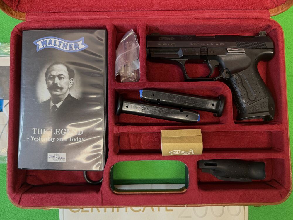 Walther P99 Édition Millénium 1 de 2000 exemplaires