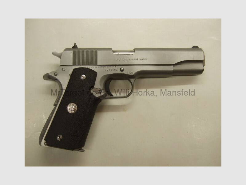 Colt MK IV Series 80 * stainless * 3 Magazine * 5" Lauf
