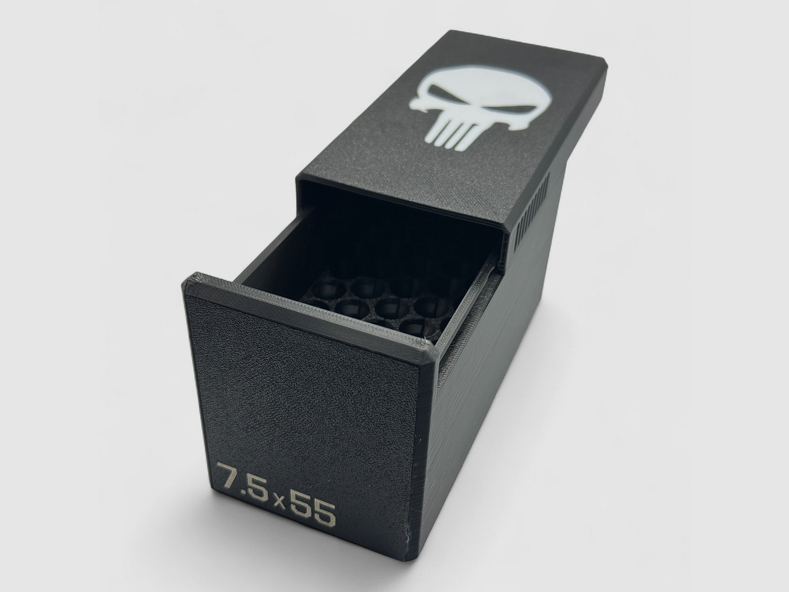 Filamelt Munitionsbox / Ammo Box .22-243 Winchester – Patronenbox für 50 Schuss, Made in Germany