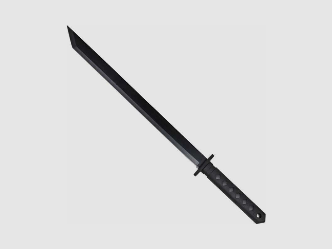 Haller épée avec deux petits couteaux de lancer sangle de dos