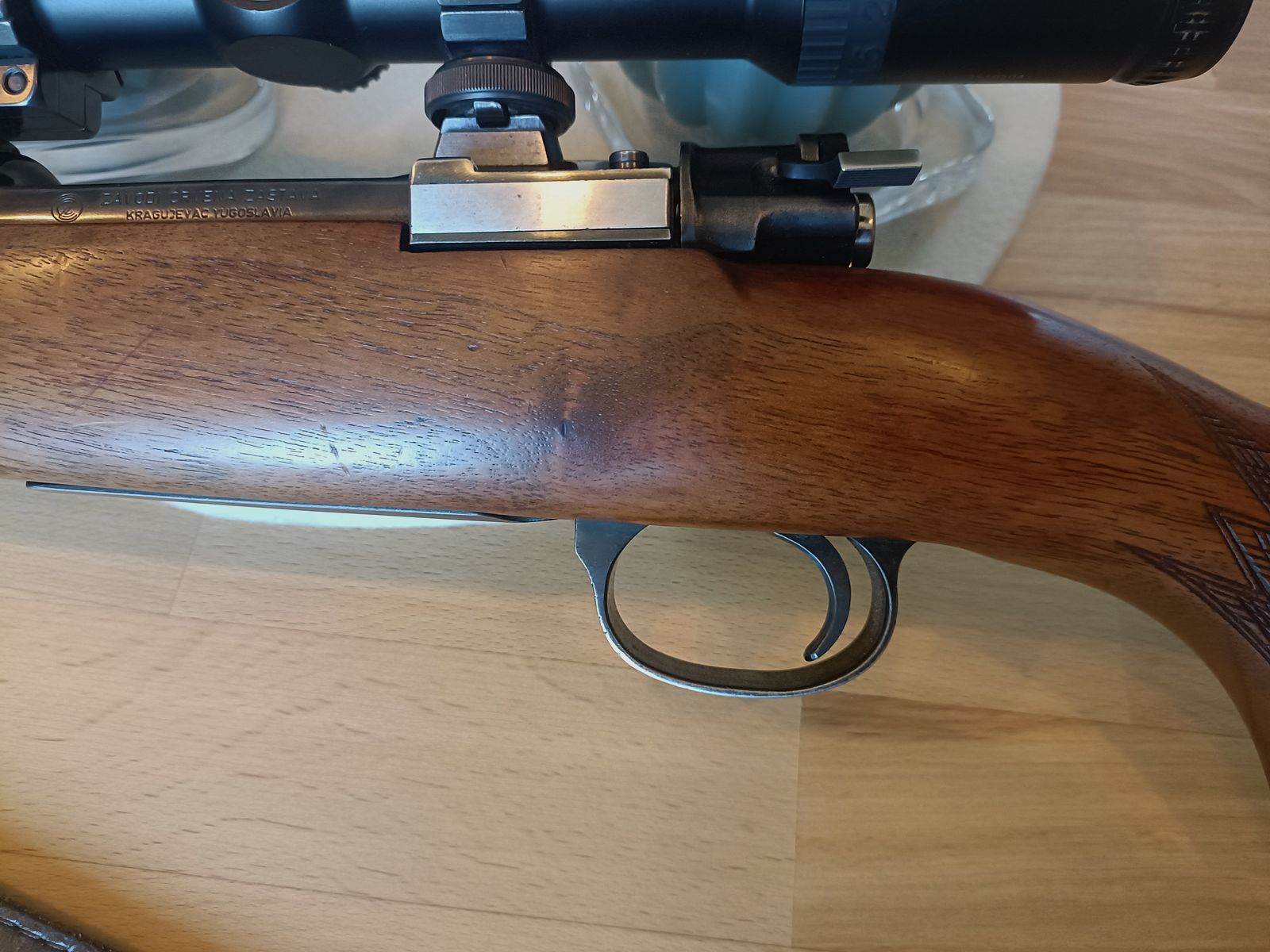 Zastava Mauser 98, Kaliber .308 , Zeiss + Munition 
