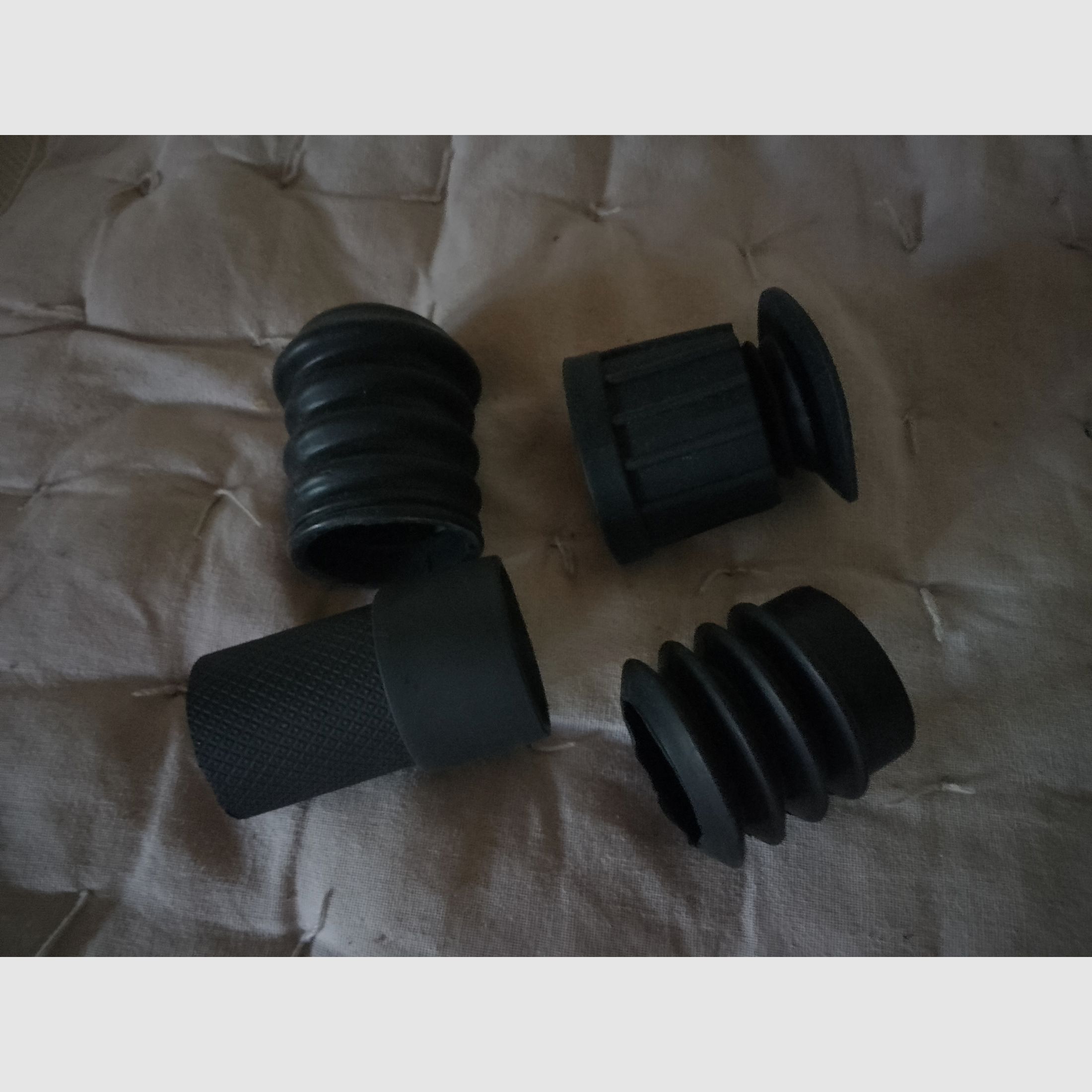 4 stk. Cover Scope Set Abdeckungen universal Blenden Gummiblenden zielfernrohr Visier 