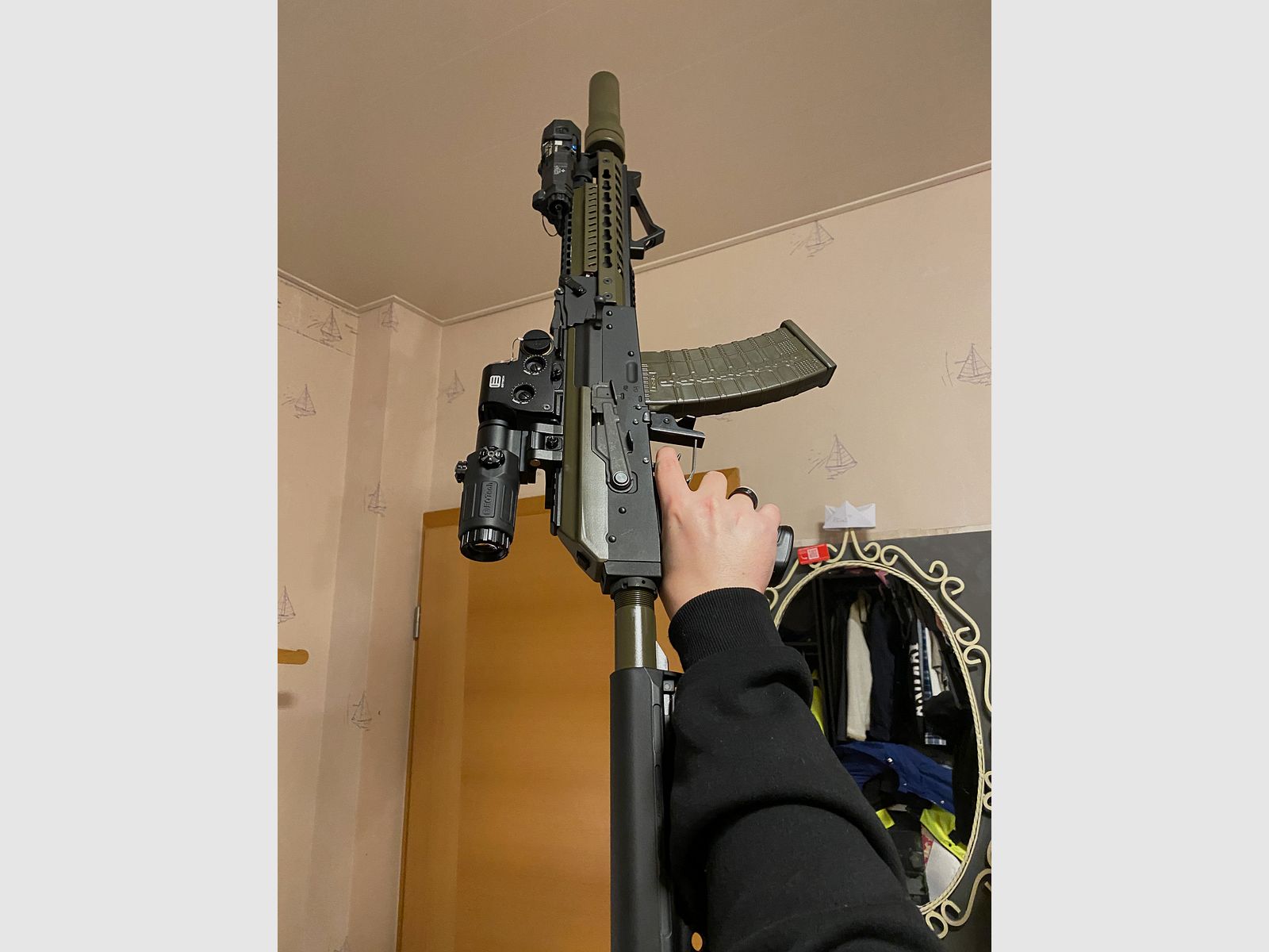 G&G RK74 Elite E.T.U. S-AEG Black