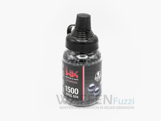 Heckler & Koch BB steel round balls 4.5mm 1,500 pcs.