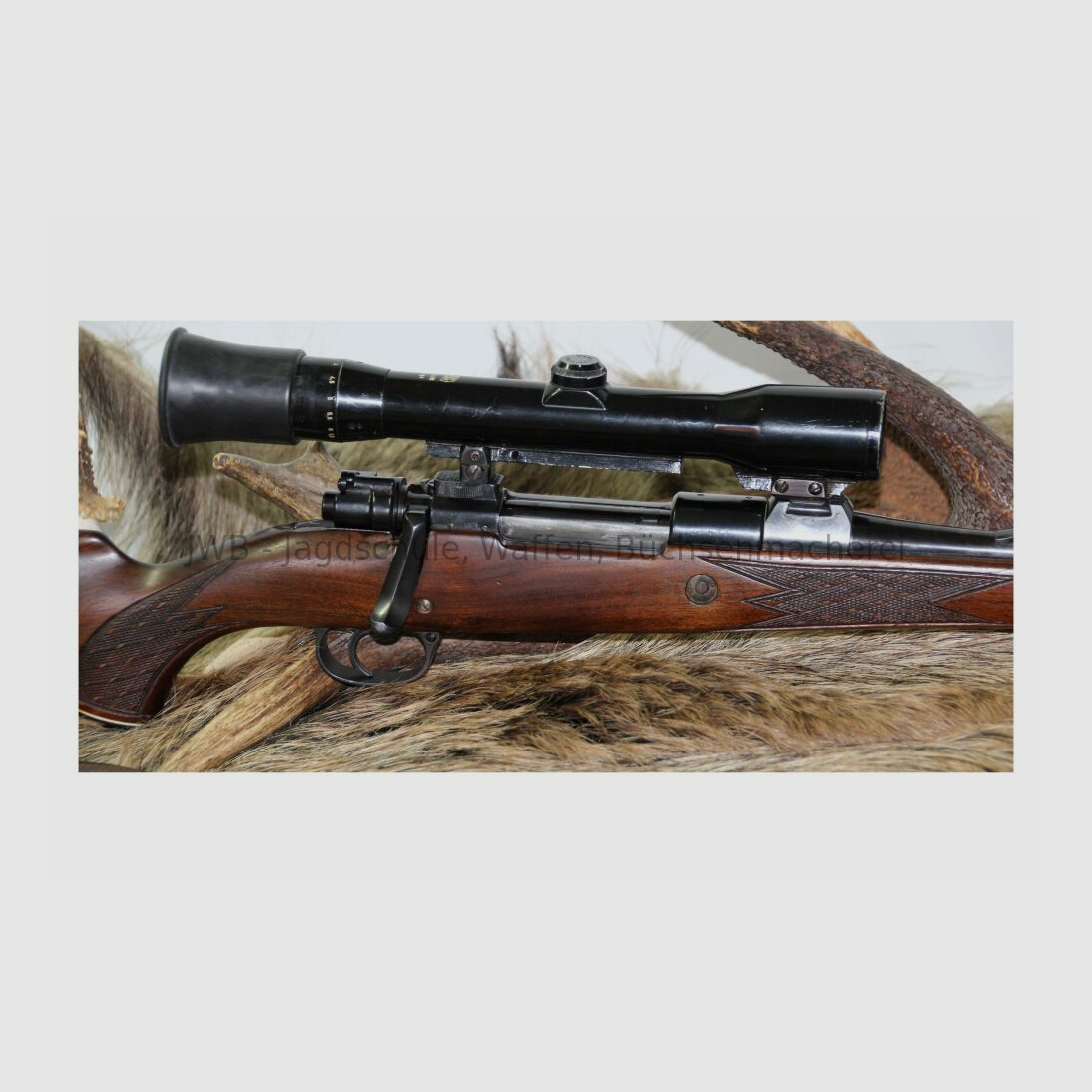 Mauser M 98 Meihs Neumünster with Zeiss Diavari 9.3x64