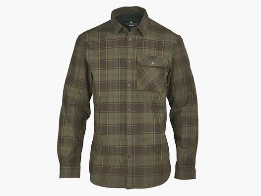 Seeland Langarmhemd Glen Flannel