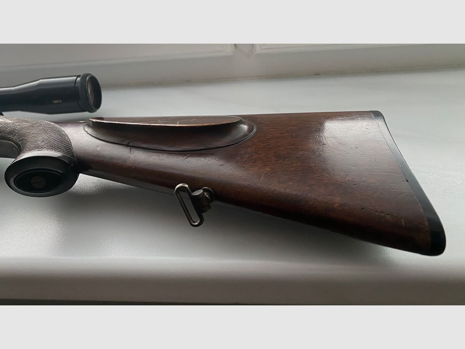  Ferlacher Repetierbüchse  8x57 IS, Repetiergewehr mit Mündungsgewinde für Schalldämpfer, Zielfernrohr 8x56, Neubeschuss 2021