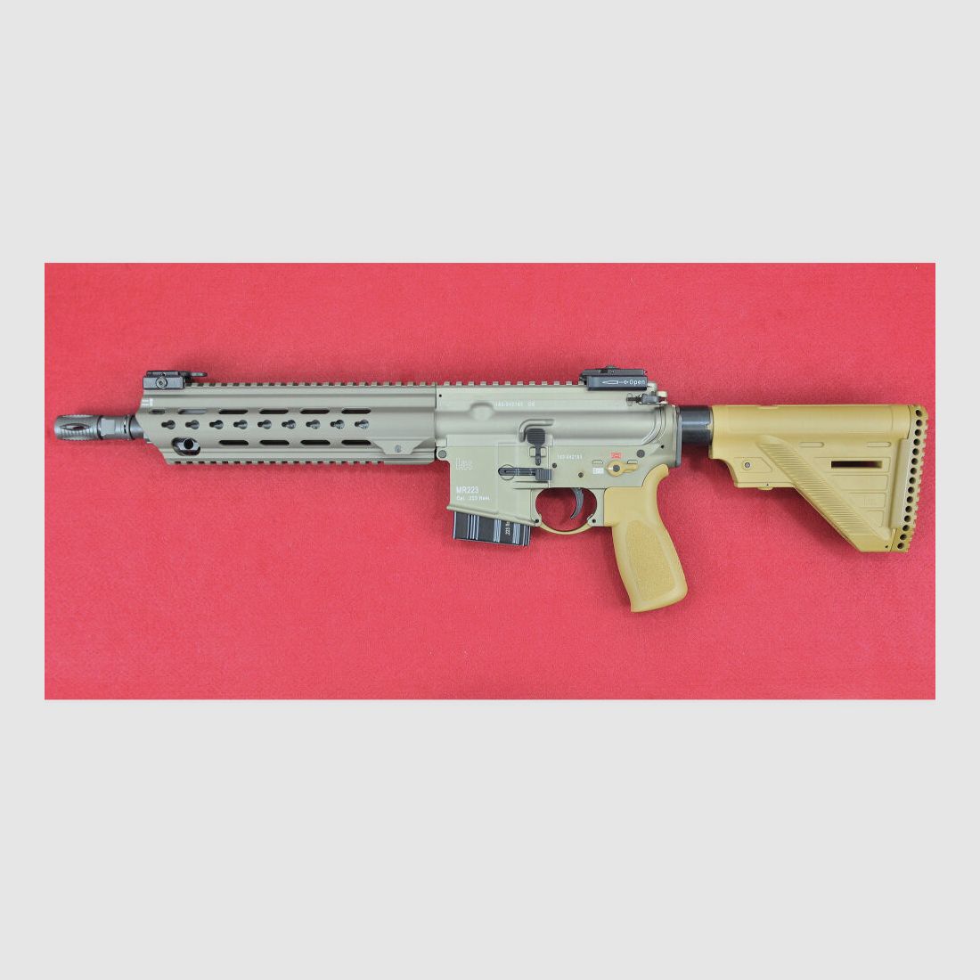 Heckler & Koch	 MR223 A3 Slimline 11" .223 Rem. sandfarben