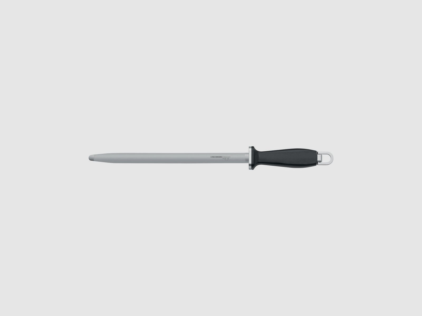 Due Cigni - aiguiseur ovale en chrome avec inserts en acier inoxydable