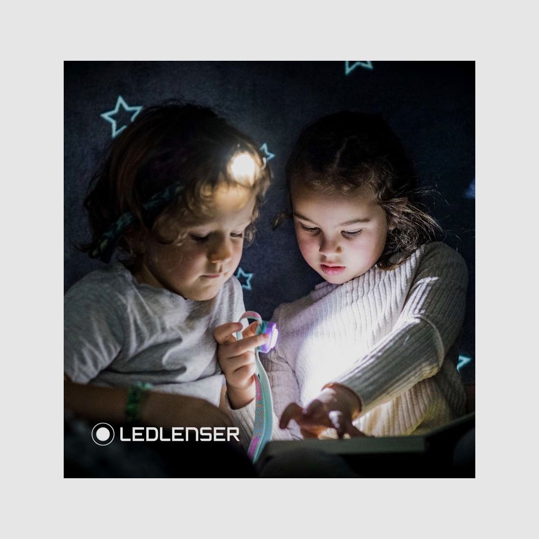 Ledlenser 502535 Lampada frontale per bambini KIDLED4R verde 40 Lumen