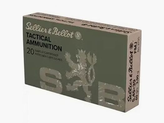 Sellier&Bellot – 5,45×39 FMJ / 3,9g / 60grs