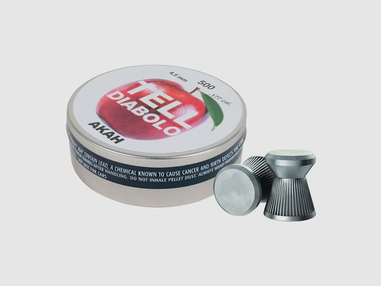 TELL Diabolo geriffelt 4,5 mm