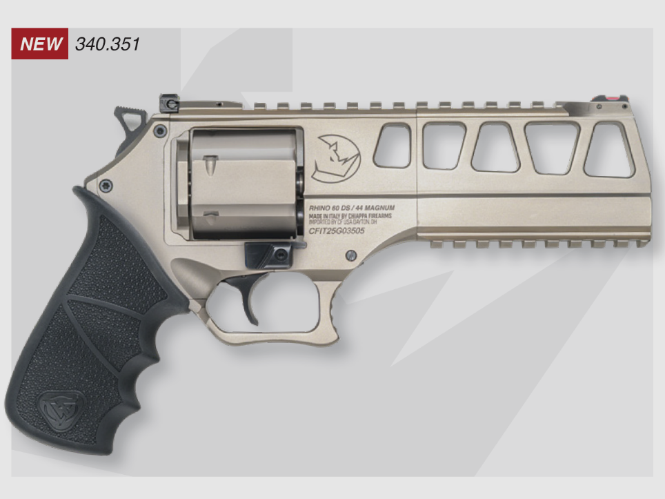 Chiappa Rhino 60DS .44 Magnum Revolver Nickel