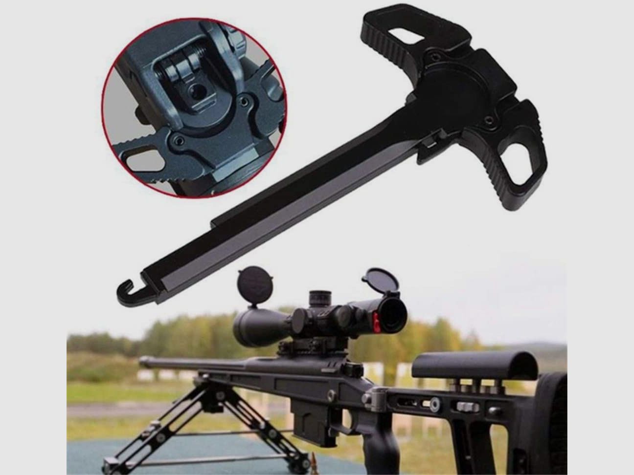 Butterfly Handle for AR-15 M4, image 2 of 3
