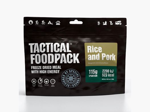 REIS UND SCHWEINEFLEISCH