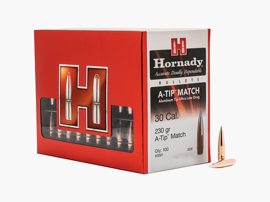 .308 Geschosse Hornady A-TIP 230 gr VE100
