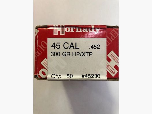 HORNADY Pociski 45 GR 300 GR HP XTP