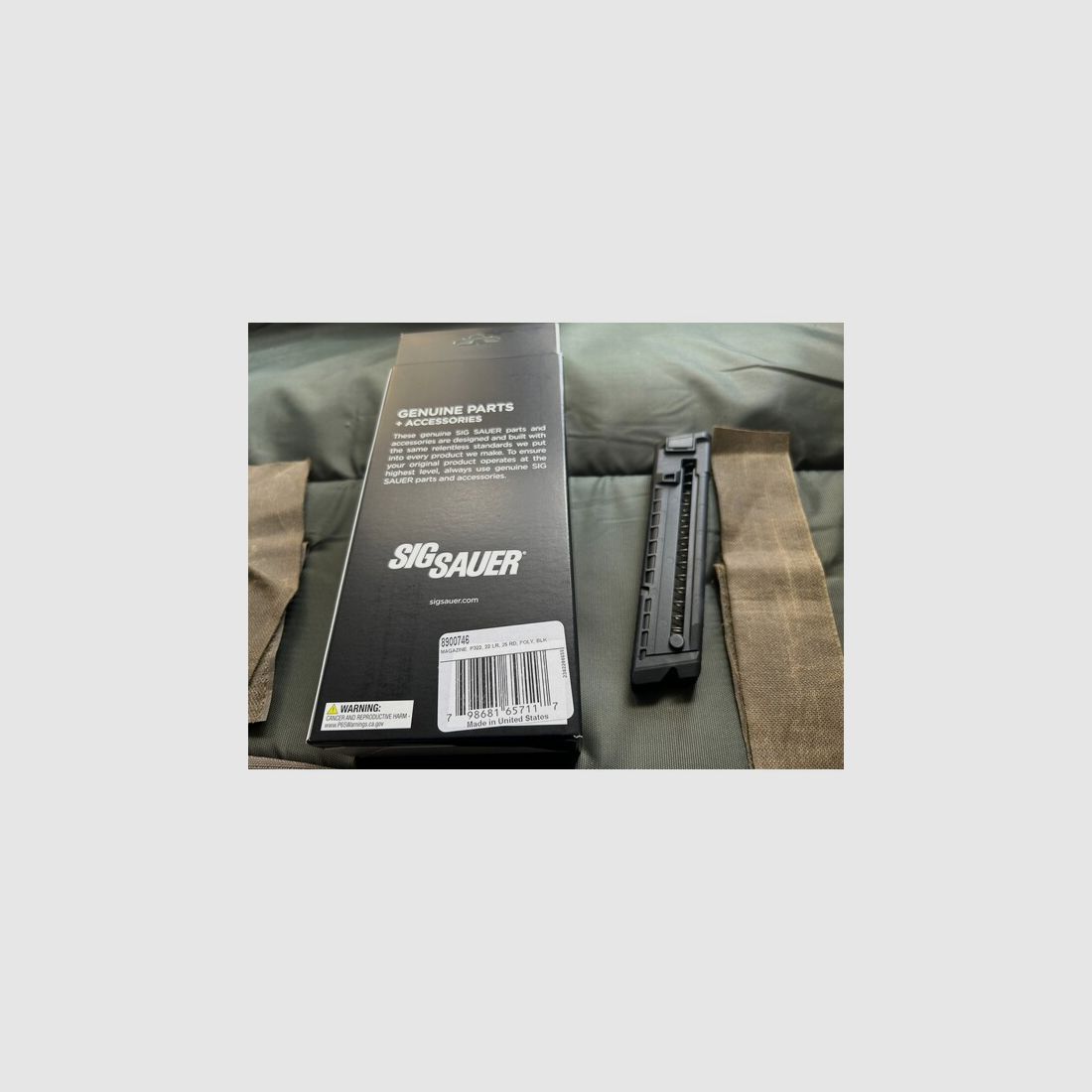SIG Sauer P322 Magazin 25 Schuss