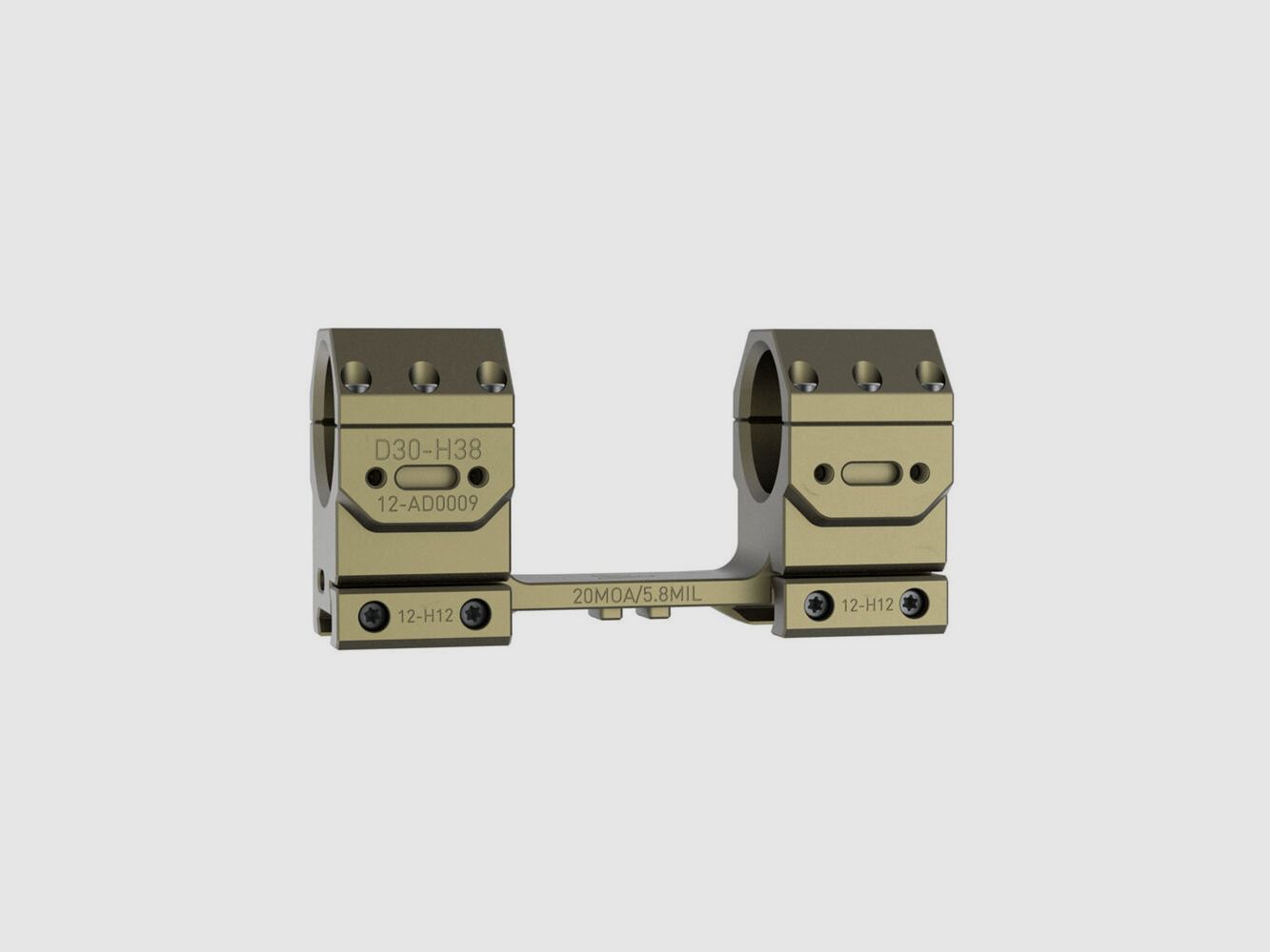 Audere Adversus Montage 20 MOA 30mm