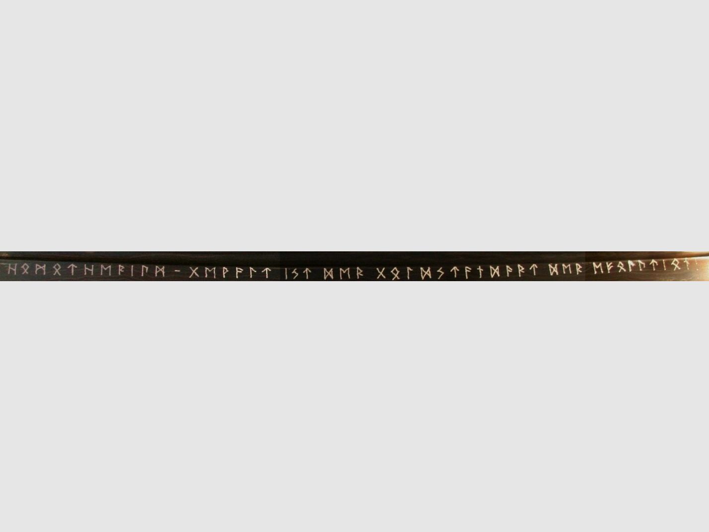 Ninjaschwert mit Beimesser und Spitze