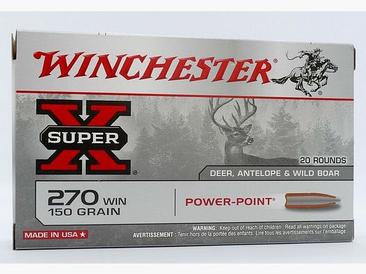 Winchester .270Win. Power Point 9.7g/150grs