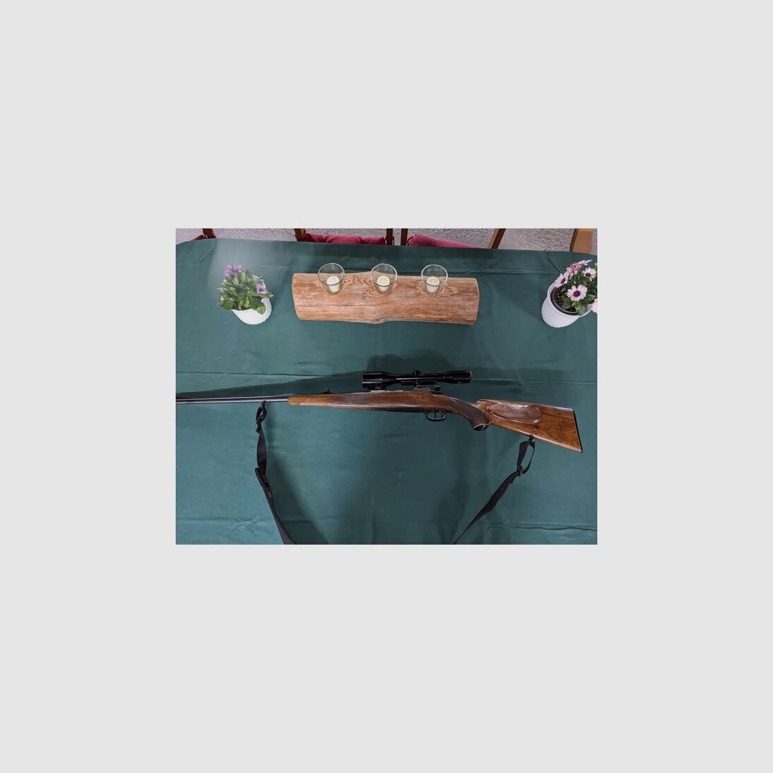 Repetierer 98er System alt 7x64 inkl. Munition und Optik
