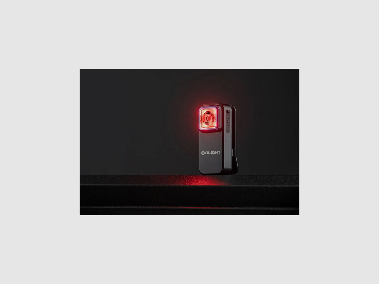 Olight Oclip Clip-Taschenlampe weißes und rotes Licht 300 Lumen, Bild 9 von 13