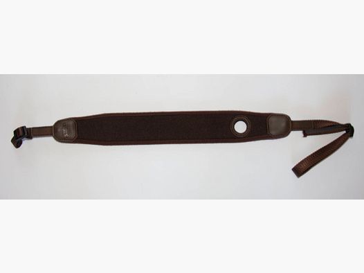 Rifle sling with thumb hole - Brown