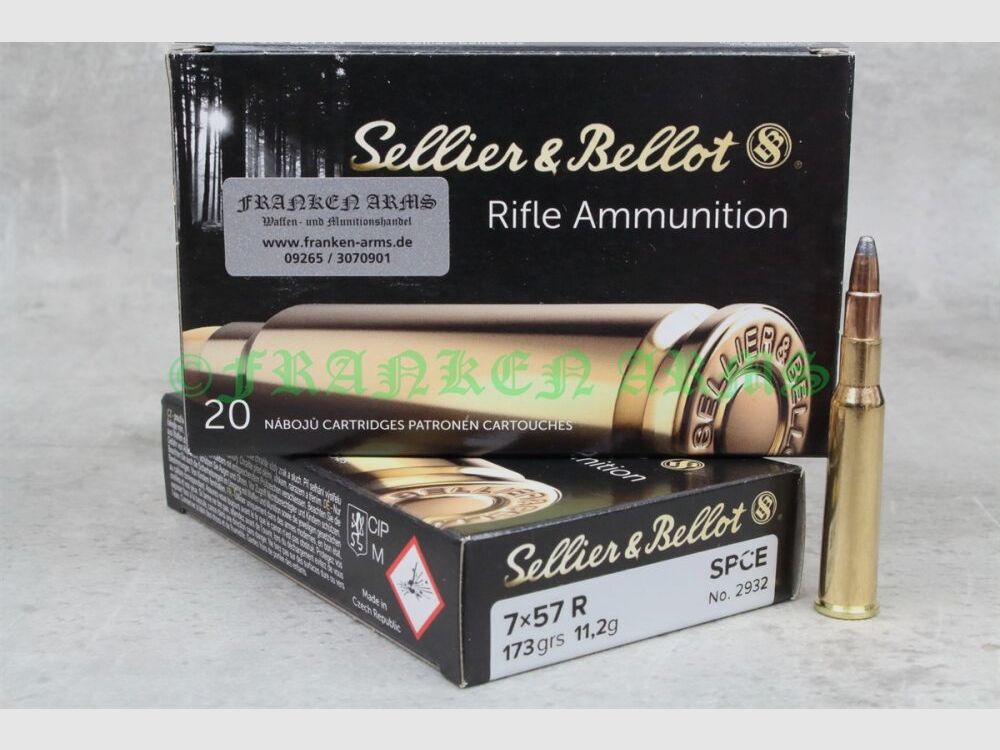 Sellier&Bellot 7x57R SPCE 173gr. 11,2g 20 Stück