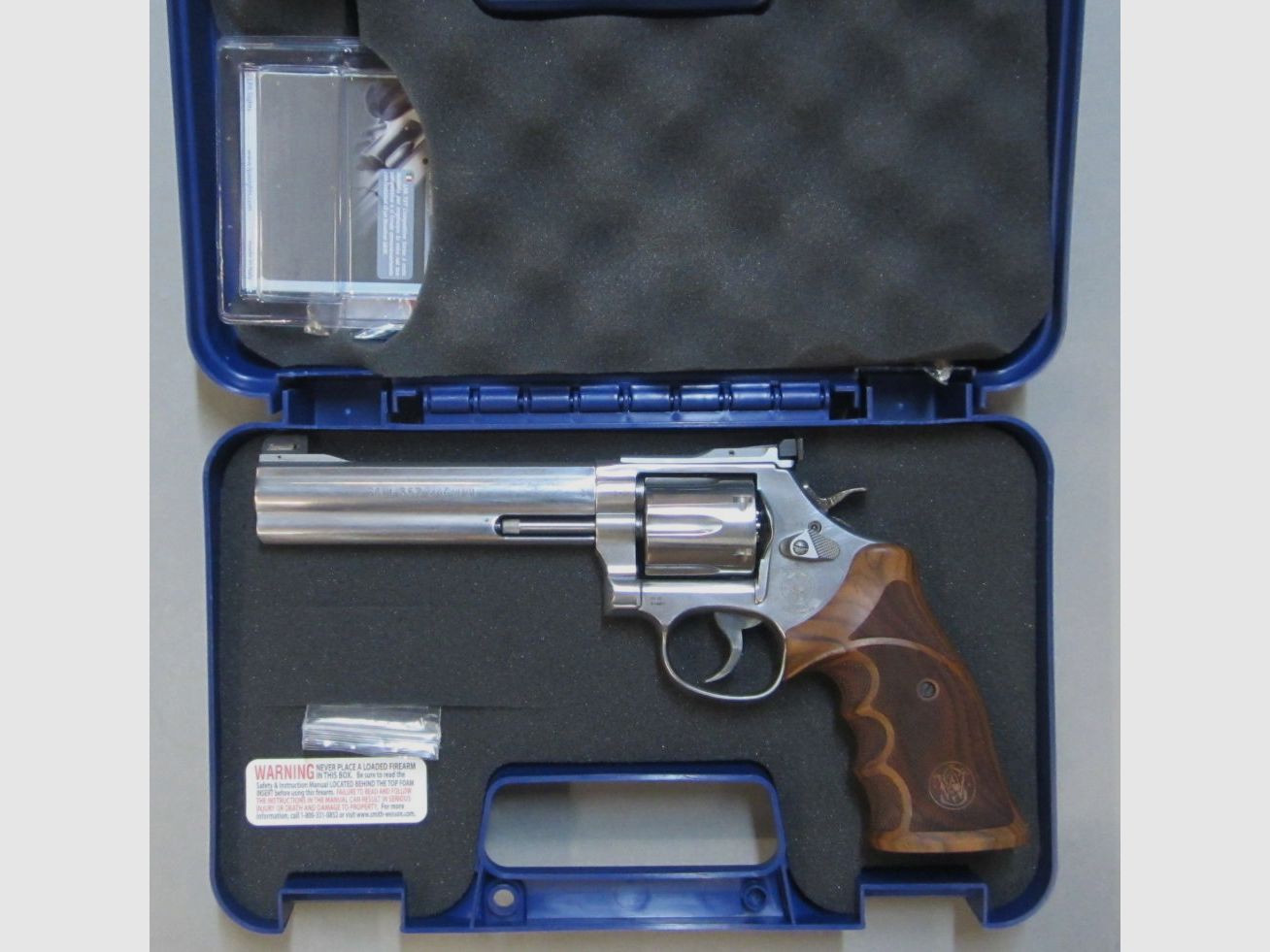 SMITH & WESSON USA Target Champion Deluxe Match Master 686 poliert