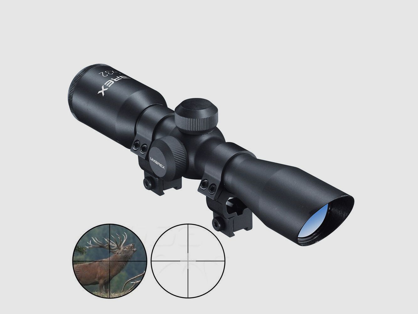 UMAREX Scope 4x32 Compact Mildot High Power