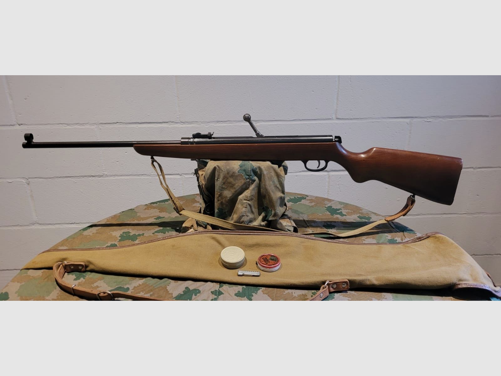 DDR Luftgewehr mit Magazin Haenel 310 zu verk.