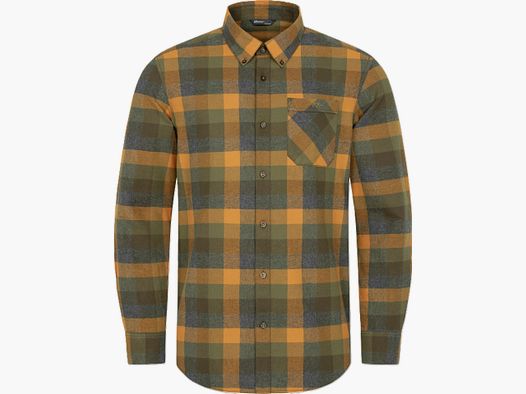 Blaser Marvin koszula flanelowa męska zielona/pomarańczowa