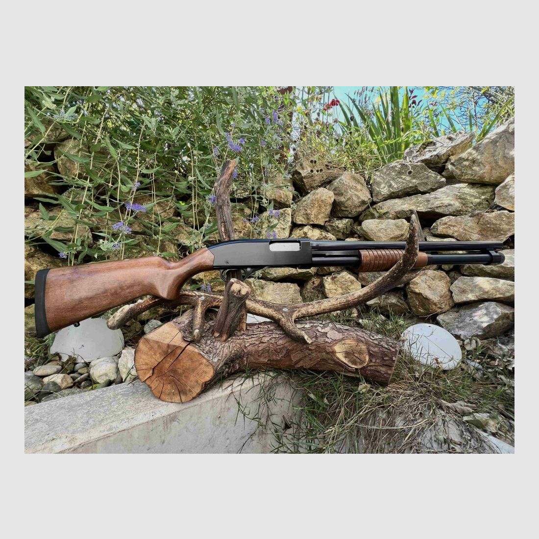 Winchester 1300 Defender Vorderschaftrepetierflinte 12/76