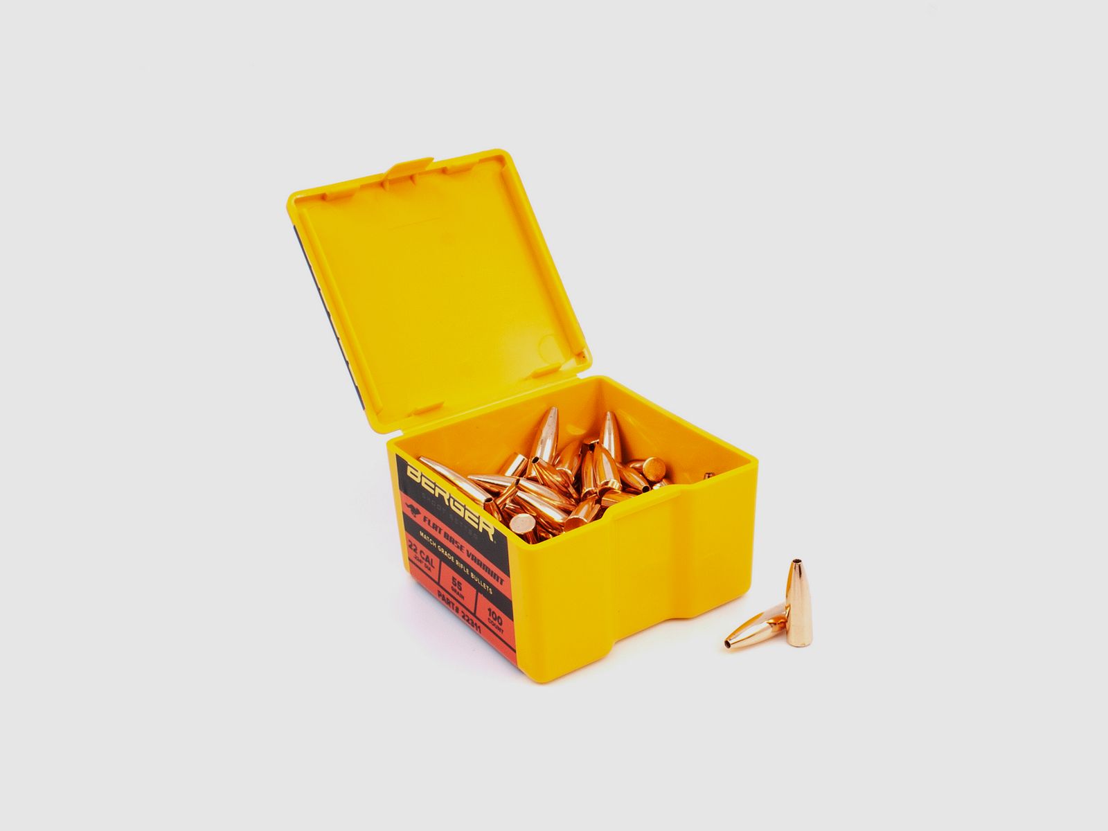 Proiettile Berger .22 FB Varmint 55GR 100 Pezzi