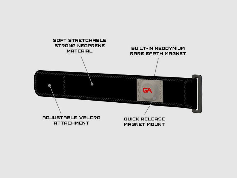 ARM STRAP mit MAGNETIC MOUNT, Länge 47cm, Bild 5 von 6