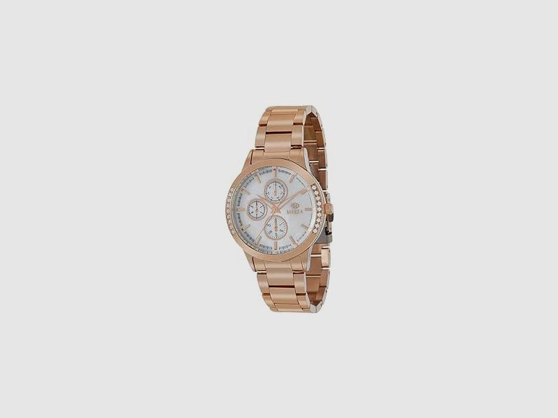 Marea B41237/3 Montre Femme avec Bracelet en Bronze et Cadran Blanc