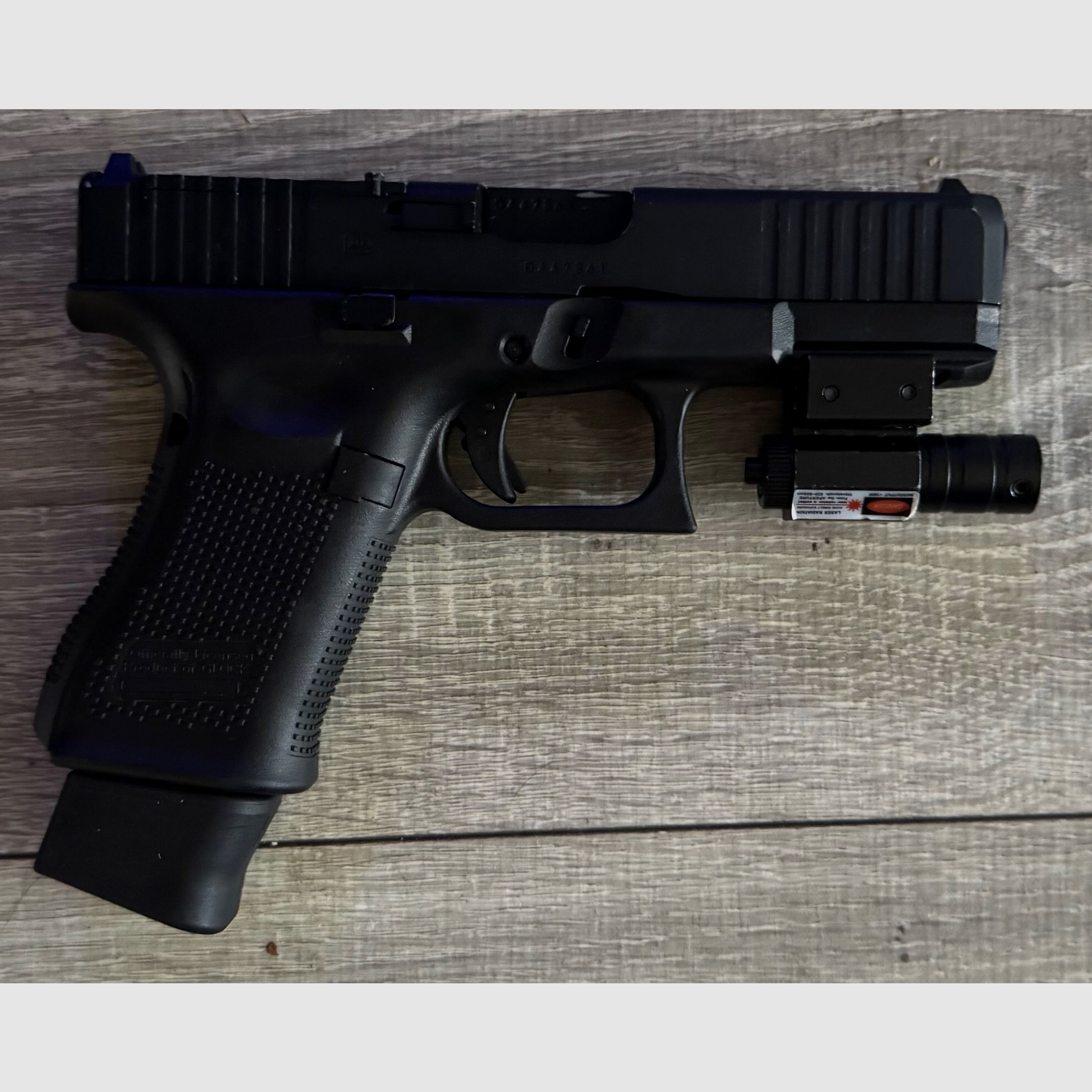 Umarex Glock 19 Gen 5 MOS 4,5 mm CO2 Blowback – Incl. Trijicon/Mini Dot Platte & BBs (VB)
